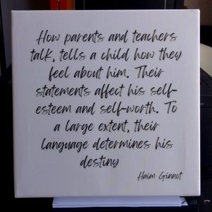 Wall Art Canvas Quote Size 12-12